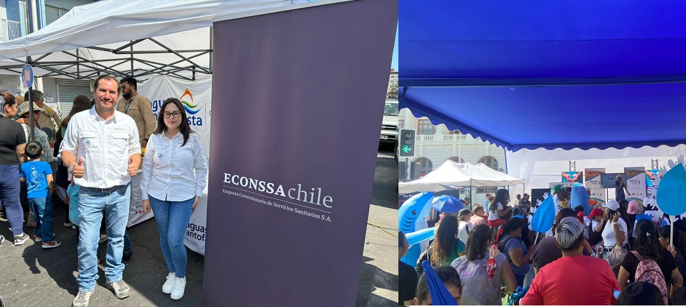 Antofagasta: Econssa Chile participó en feria por Día Mundial del Agua